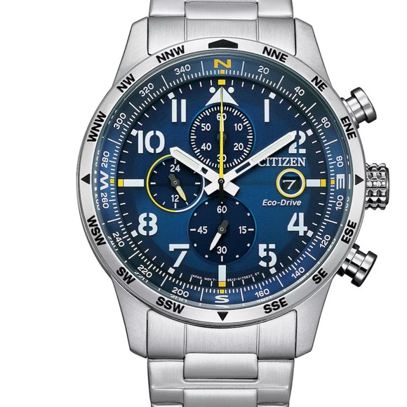 Citizen Men's Eco-Drive Weekender Stainless Steel Chronograph Bracelet Watch